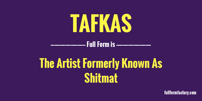 tafkas-full-form