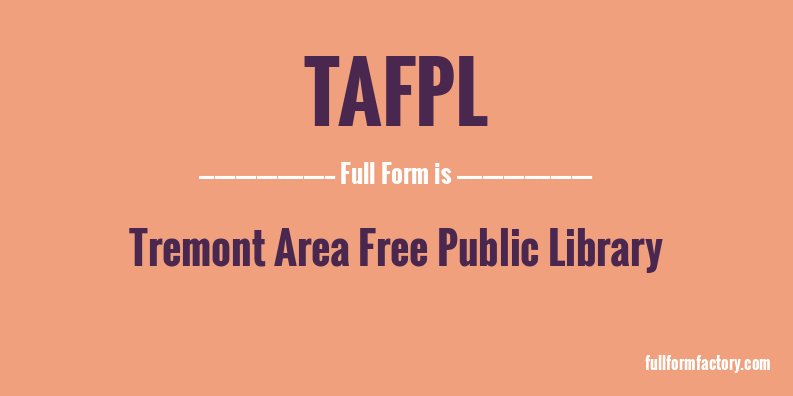 tafpl-full-form
