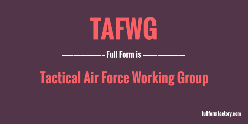 tafwg-full-form