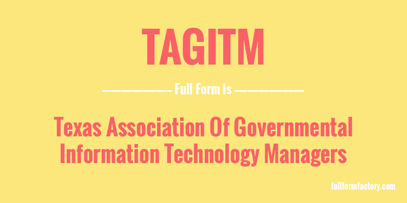 tagitm-full-form