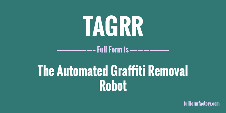 tagrr-full-form
