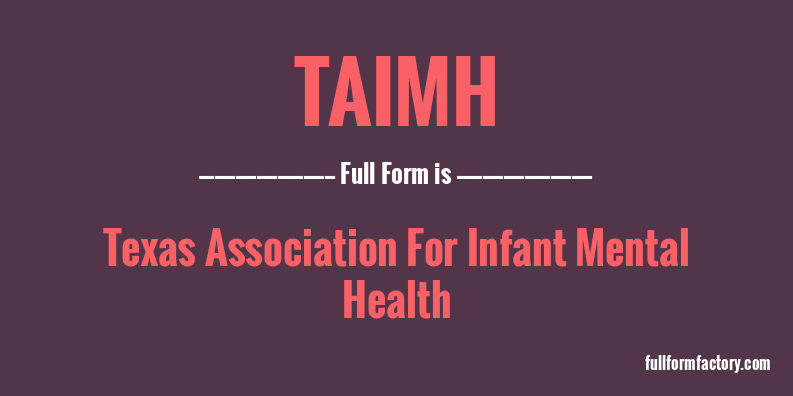 taimh-full-form