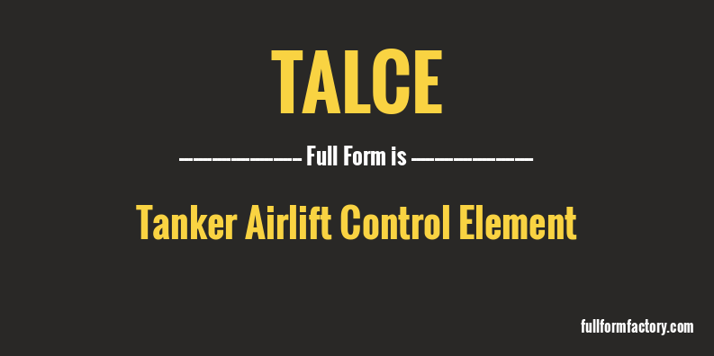 talce-full-form