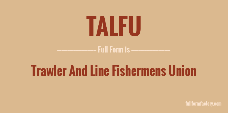 talfu-full-form