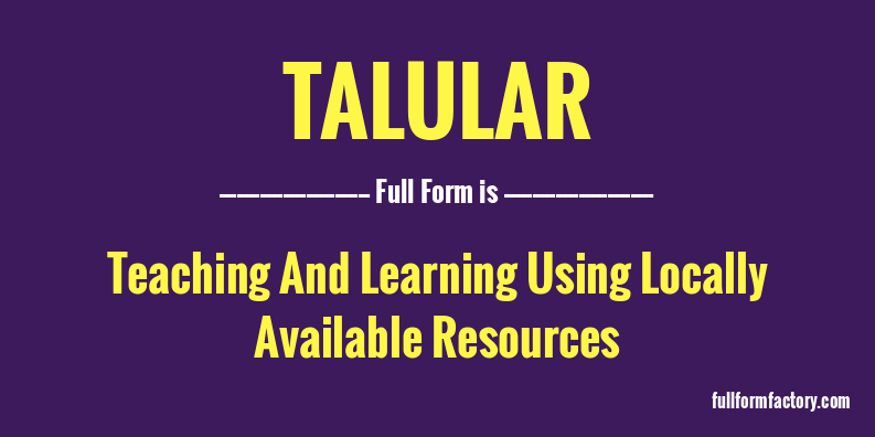 talular-full-form