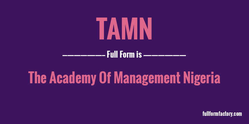 tamn-full-form