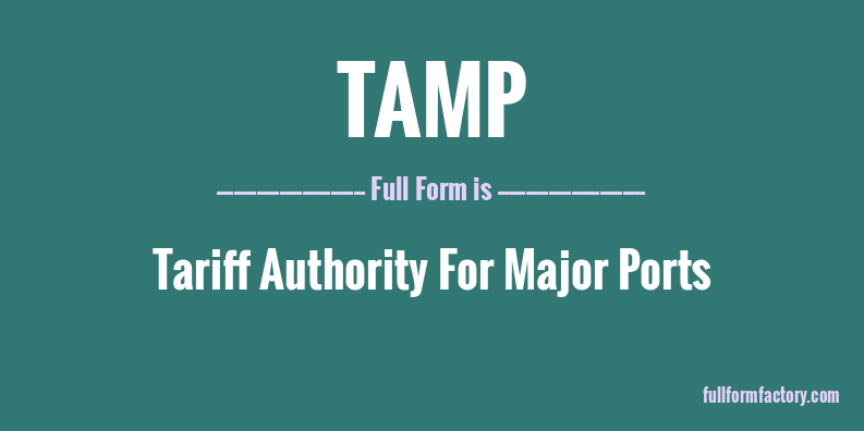 tamp-full-form
