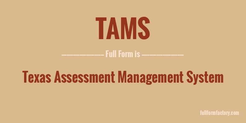 tams-full-form