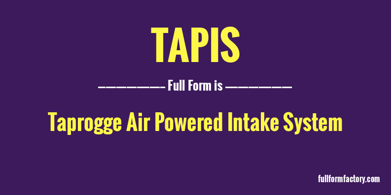 tapis-full-form
