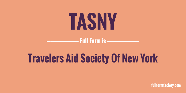tasny-full-form