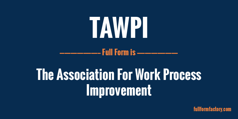 tawpi-full-form