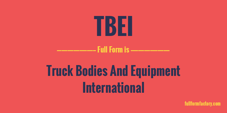 tbei-full-form