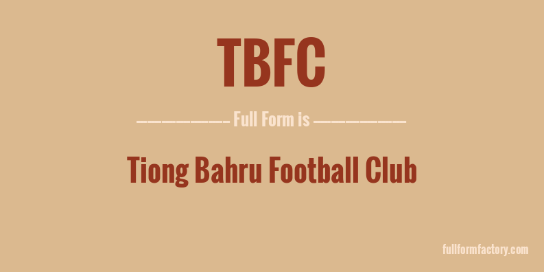 tbfc-full-form