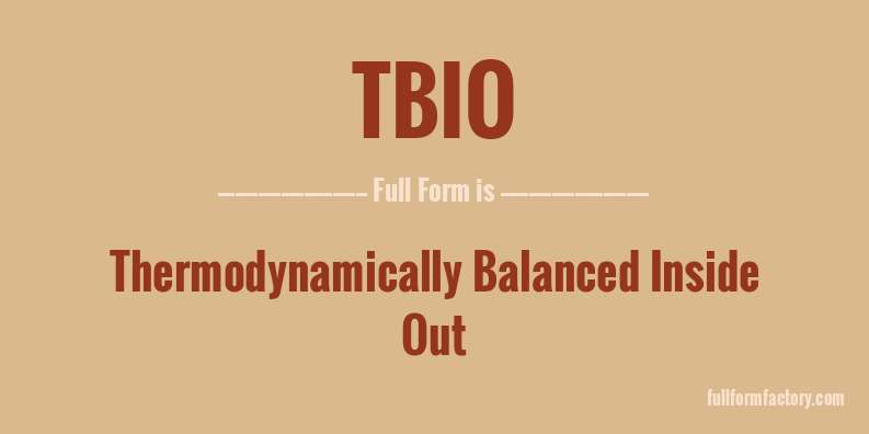 tbio-full-form