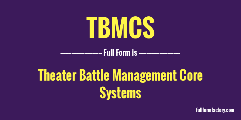 tbmcs-full-form