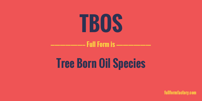tbos-full-form