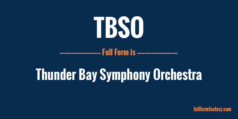 tbso-full-form