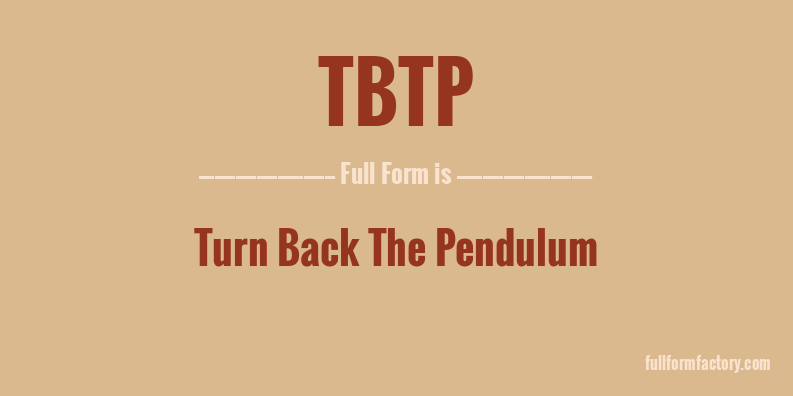 tbtp-full-form