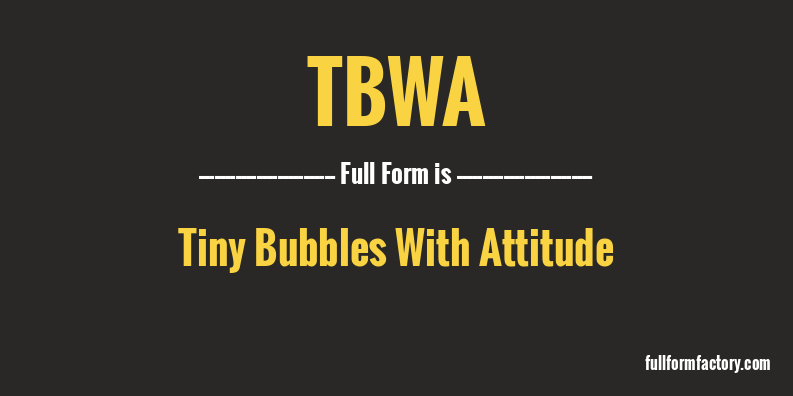 tbwa-full-form
