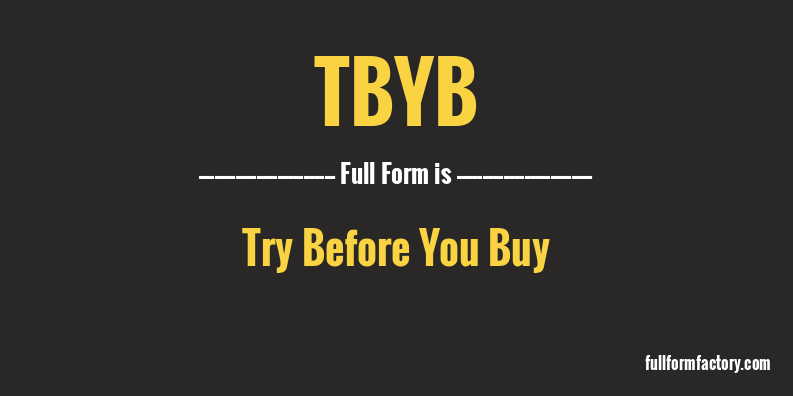 tbyb-full-form