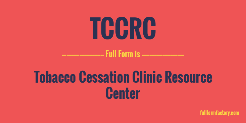 tccrc-full-form