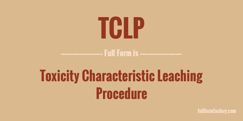 tclp-full-form