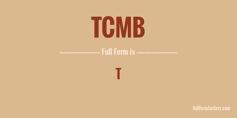 tcmb-full-form