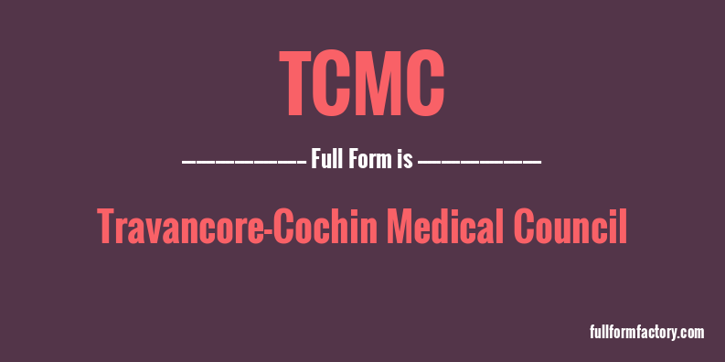 tcmc-full-form