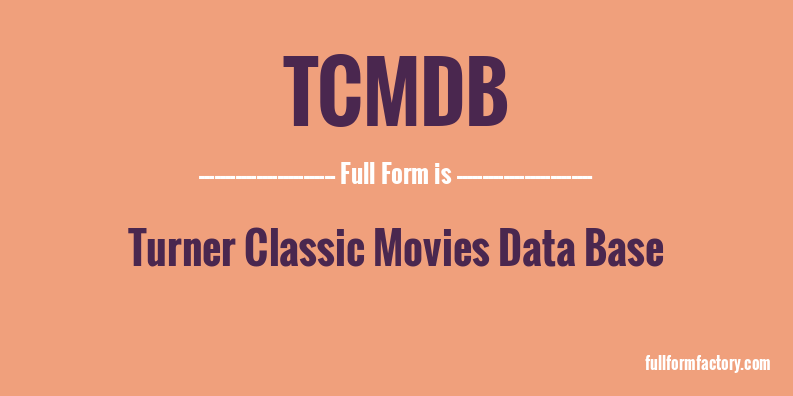 tcmdb-full-form
