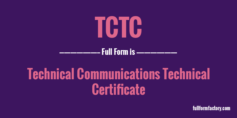 tctc-full-form
