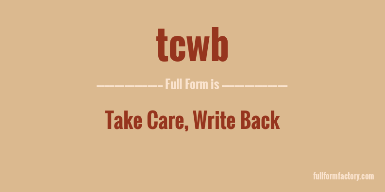 tcwb-full-form