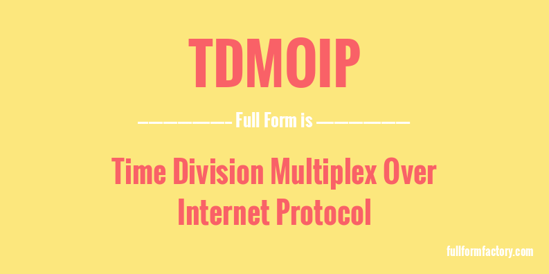 tdmoip-full-form