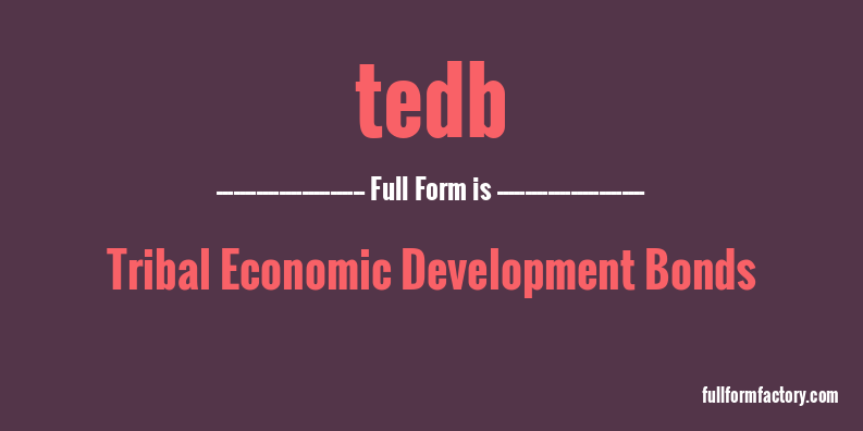 tedb-full-form