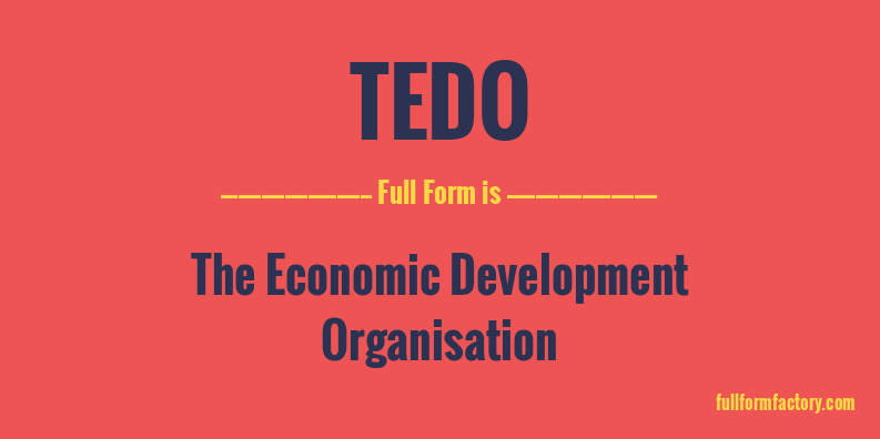tedo-full-form