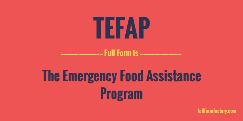 tefap-full-form