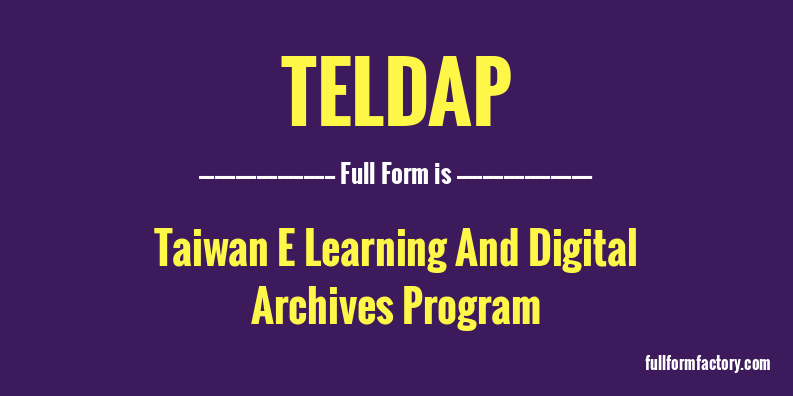 teldap-full-form