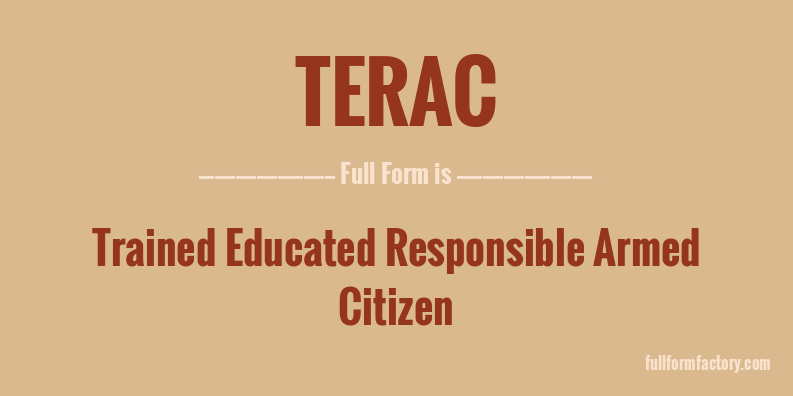 terac-full-form