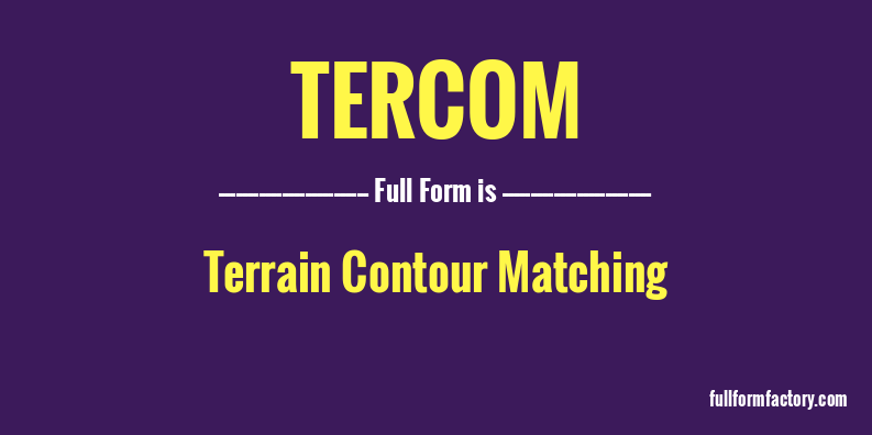 tercom-full-form