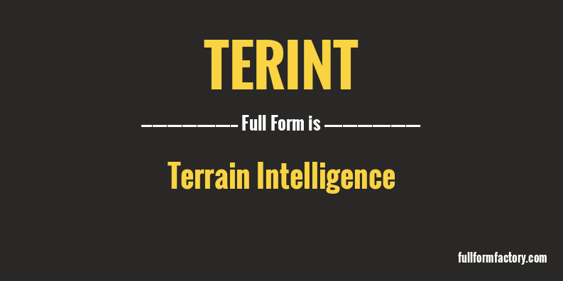 terint-full-form