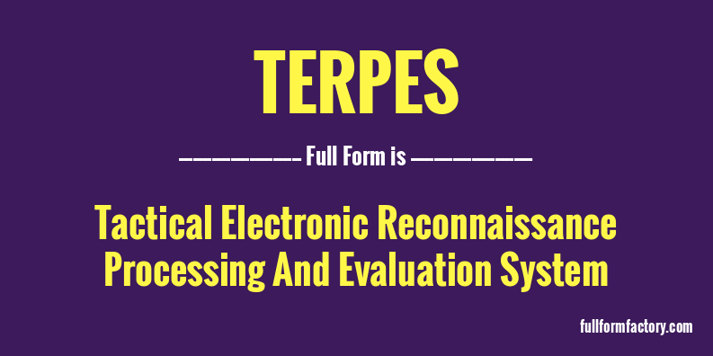 terpes-full-form