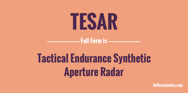 tesar-full-form