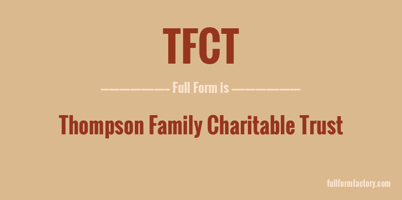 tfct-full-form
