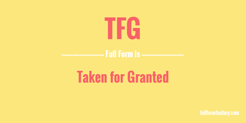 tfg-full-form
