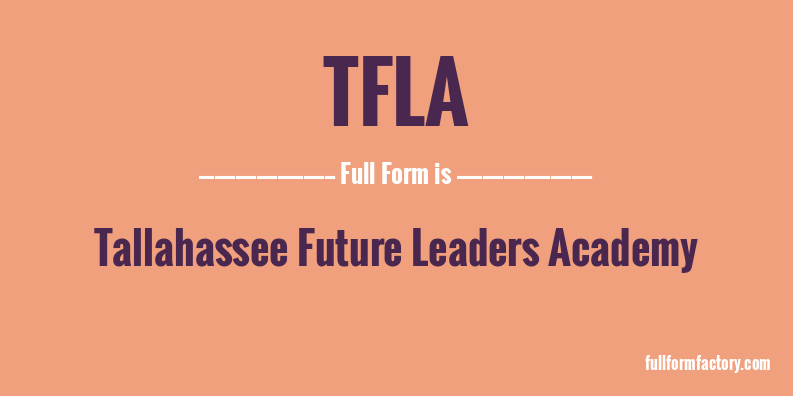 tfla-full-form