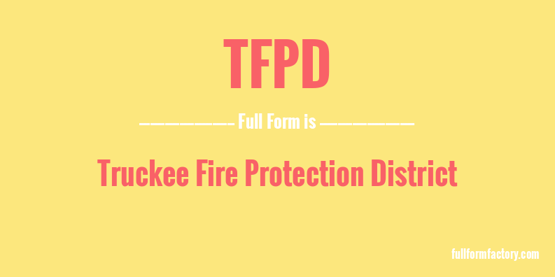 tfpd-full-form