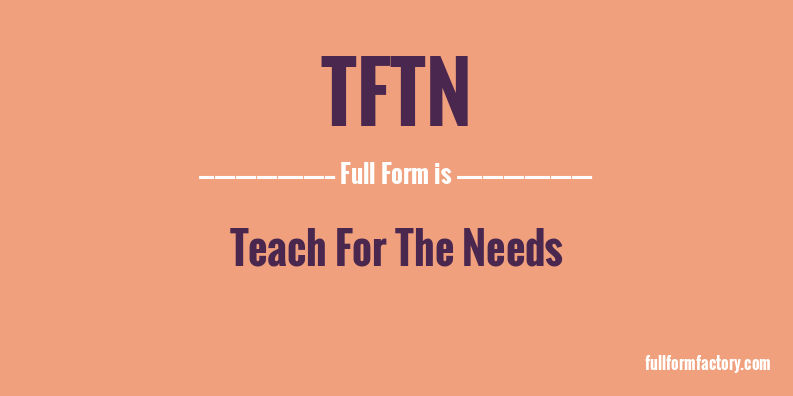 tftn-full-form