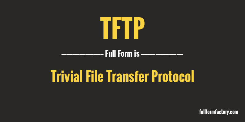 tftp-full-form