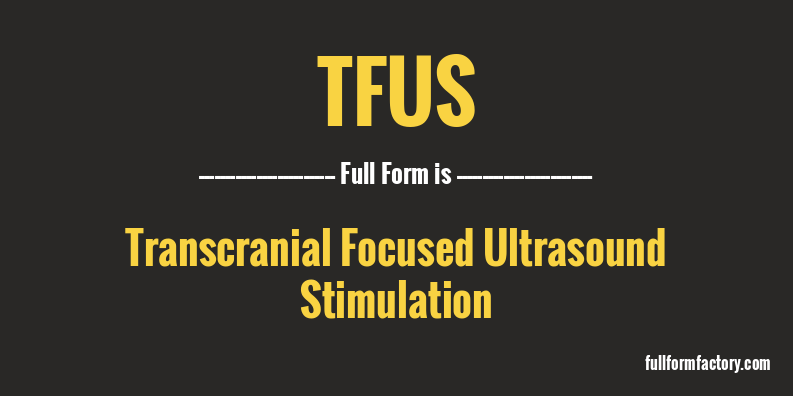 tfus-full-form