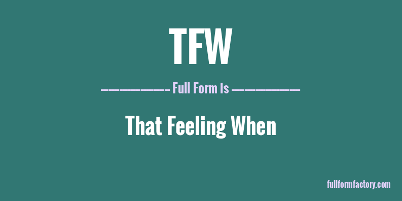 tfw-full-form