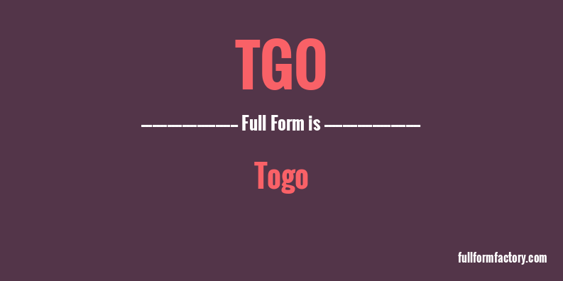 tgo-full-form